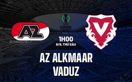 Nhận định AZ Alkmaar vs Vaduz 1h00 ngày 8/8 (Conference League 2025/26)