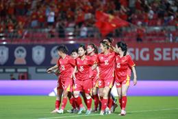 Tuyển nữ Việt Nam tiếp tục thắng đậm ở giải vô địch Đông Nam Á