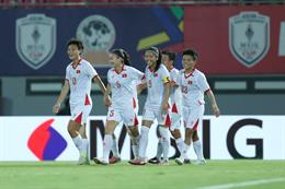 Highlights nữ Việt Nam vs nữ Indonesia: Chiến thắng 7 sao (Giải vô địch Đông Nam Á 2025)