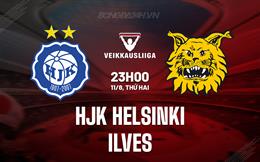 Nhận định HJK Helsinki vs Ilves 23h00 ngày 11/8 (VĐQG Phần Lan 2025)