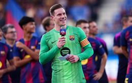 Thủ môn Ter Stegen giải quyết thành công mọi mâu thuẫn với Barca