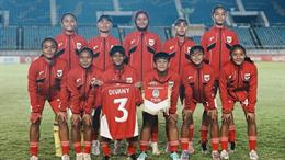 U20 nữ Indonesia sốc vì trượt vé dự cúp châu Á