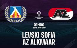Nhận định Levski Sofia vs AZ Alkmaar 1h00 ngày 22/8 (Conference League 2025/26)