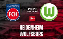 Nhận định bóng đá Heidenheim vs Wolfsburg 20h30 ngày 23/8 (Bundesliga 2025/26)