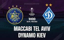 Nhận định Maccabi Tel Aviv vs Dynamo Kiev 1h00 ngày 22/8 (Europa League 2025/26)