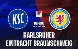 Nhận định Karlsruher vs Eintracht Braunschweig 18h00 ngày 23/8 (Hạng 2 Đức 2025/26)