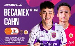 CAHN thắng lớn trên sân của Becamex TPHCM