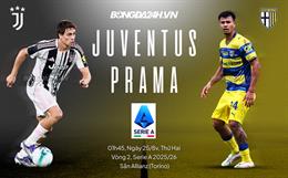 Nhận định Juventus vs Parma (1h45 ngày 25/8): Khởi đầu thuận lợi