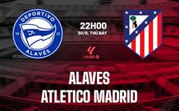 Nhận định Alaves vs Atletico Madrid (22h00 ngày 30/8): Đội khách khát thắng
