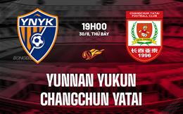 Nhận định Yunnan Yukun vs Changchun Yatai 19h00 ngày 30/8 (VĐQG Trung Quốc 2025)