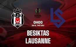 Nhận định Besiktas vs Lausanne 0h00 ngày 29/8 (Conference League 2025/26)