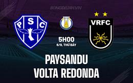 Nhận định Paysandu vs Volta Redonda 5h00 ngày 6/9 (Hạng 2 Brazil 2025)