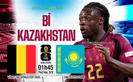 Nhận định Bỉ vs Kazakhstan (01h45 ngày 8/9): Đè bẹp đội khách