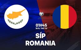 Nhận định bóng đá Síp vs Romania 1h45 ngày 10/9 (Vòng loại World Cup 2026)