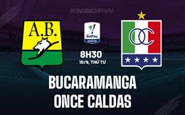 Nhận định Bucaramanga vs Once Caldas 8h30 ngày 10/9 (VĐQG Colombia 2025)