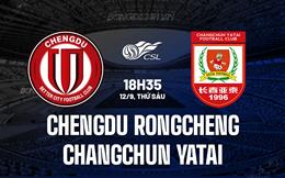 Nhận định Chengdu Rongcheng vs Changchun Yatai 18h35 ngày 12/9 (VĐQG Trung Quốc 2025)