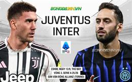 Juventus đánh bại Inter Milan trong trận cầu "điên rồ"