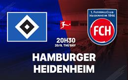 Nhận định bóng đá Hamburger vs Heidenheim 20h30 ngày 20/9 (Bundesliga 2025/26)