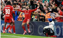 Những con số ấn tượng sau trận Liverpool 3-2 Atletico Madrid