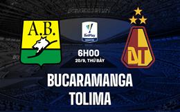 Nhận định Bucaramanga vs Tolima 6h00 ngày 20/9 (VĐQG Colombia 2025)