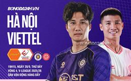 Highlights Hà Nội vs Thể Công Viettel: Derby bất phân thắng bại (Vòng 4 LPBank V.League 1-2025/26)