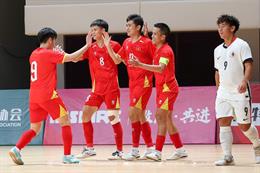 Futsal Việt Nam cùng Thái Lan tranh vé vào tứ kết châu Á