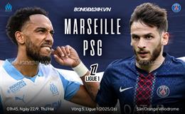 Nhận định Marseille vs PSG (1h00 ngày 23/9): Chờ đội khách vượt khó