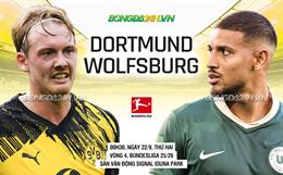 Nhận định Dortmund vs Wolfsburg (0h30 ngày 22/9): Tiếp đà hưng phấn