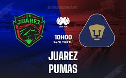 Nhận định - dự đoán Juarez vs Pumas 10h00 ngày 24/9 (VĐQG Mexico 2025/26)