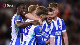 Brighton lập kỷ lục sau chiến thắng 6 sao