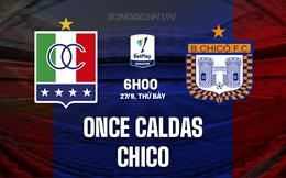 Nhận định Once Caldas vs Chico 6h00 ngày 27/9 (VĐQG Colombia 2025/26)