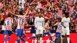 Những con số không thể bỏ qua sau trận Atletico 5-2 Real