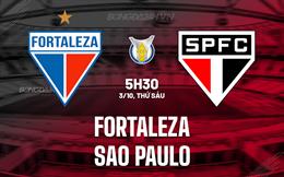 Nhận định bóng đá Fortaleza vs Sao Paulo 5h30 ngày 3/10 (VĐQG Brazil 2025)