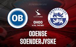 Nhận định Odense vs SoenderjyskE 0h00 ngày 4/10 (VĐQG Đan Mạch 2025/26)
