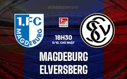 Nhận định Magdeburg vs Elversberg 18h30 ngày 5/10 (Hạng 2 Đức 2025/26)