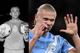 Haaland chạm mốc 50 bàn ở Champions league: Liệu những huyền thoại có bị đẩy lùi vào quên lãng?