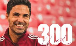 Mikel Arteta: Cột mốc 300 trận và hành trình tự hào cùng Arsenal