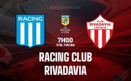 Nhận định Racing Club vs Rivadavia 7h00 ngày 7/10 (VĐQG Argentina 2025)