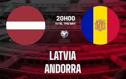 Nhận định bóng đá Latvia vs Andorra 20h00 ngày 11/10 (Vòng loại World Cup 2026)