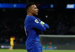Mbappe ghi bàn trận thứ 10 liên tiếp, Pháp nhẹ nhàng hạ gục Azerbaijan