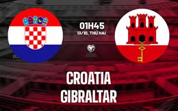 Nhận định bóng đá Croatia vs Gibraltar 1h45 ngày 13/10 (Vòng loại World Cup 2026)