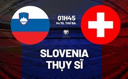 Nhận định Slovenia vs Thụy Sĩ (01h45 ngày 14/10): Vượt khó trên đất khách
