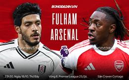 Nhận định Fulham vs Arsenal (23h30 ngày 18/10): Chờ Pháo thủ vượt khó