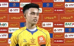 Sao trẻ SLNA nhắc tên Phạm Văn Quyến sau khi ghi siêu phẩm vào lưới CAHN