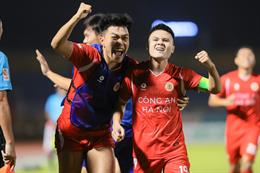 Quang Hải bị VAR từ chối bàn thắng trong trận hòa SLNA