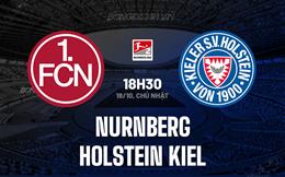 Nhận định Nurnberg vs Holstein Kiel 18h30 ngày 19/10 (Hạng 2 Đức 2025/26)