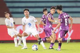 Võ Hoàng Minh Khoa thừa nhận may mắn khi xé lưới Nam Định FC