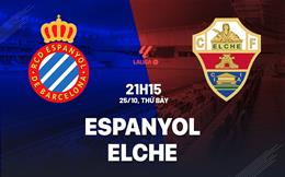 Nhận định bóng đá Espanyol vs Elche 21h15 ngày 25/10 (La Liga 2025/26)