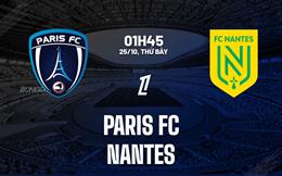 Nhận định Paris FC vs Nantes (01h45 ngày 25/10): Chủ nhà vượt trội