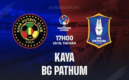 Nhận định Kaya FC vs BG Pathum 17h00 ngày 23/10 (AFC Champions League Two 2025/26)